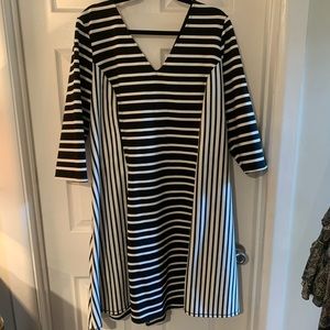 Lane Bryant dress black and white size 18/20
